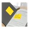 Post-It Full Stick Notes,  3 x 3,  Electric Yellow,  25 Sheets/Pad,  PK12 F330-12SSY